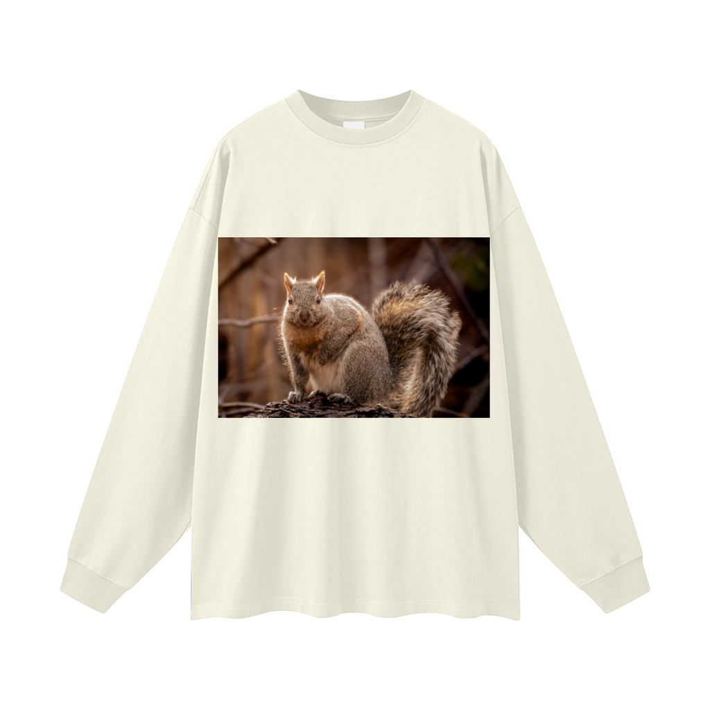 Oversized Unisex Long Sleeve T-Shirt