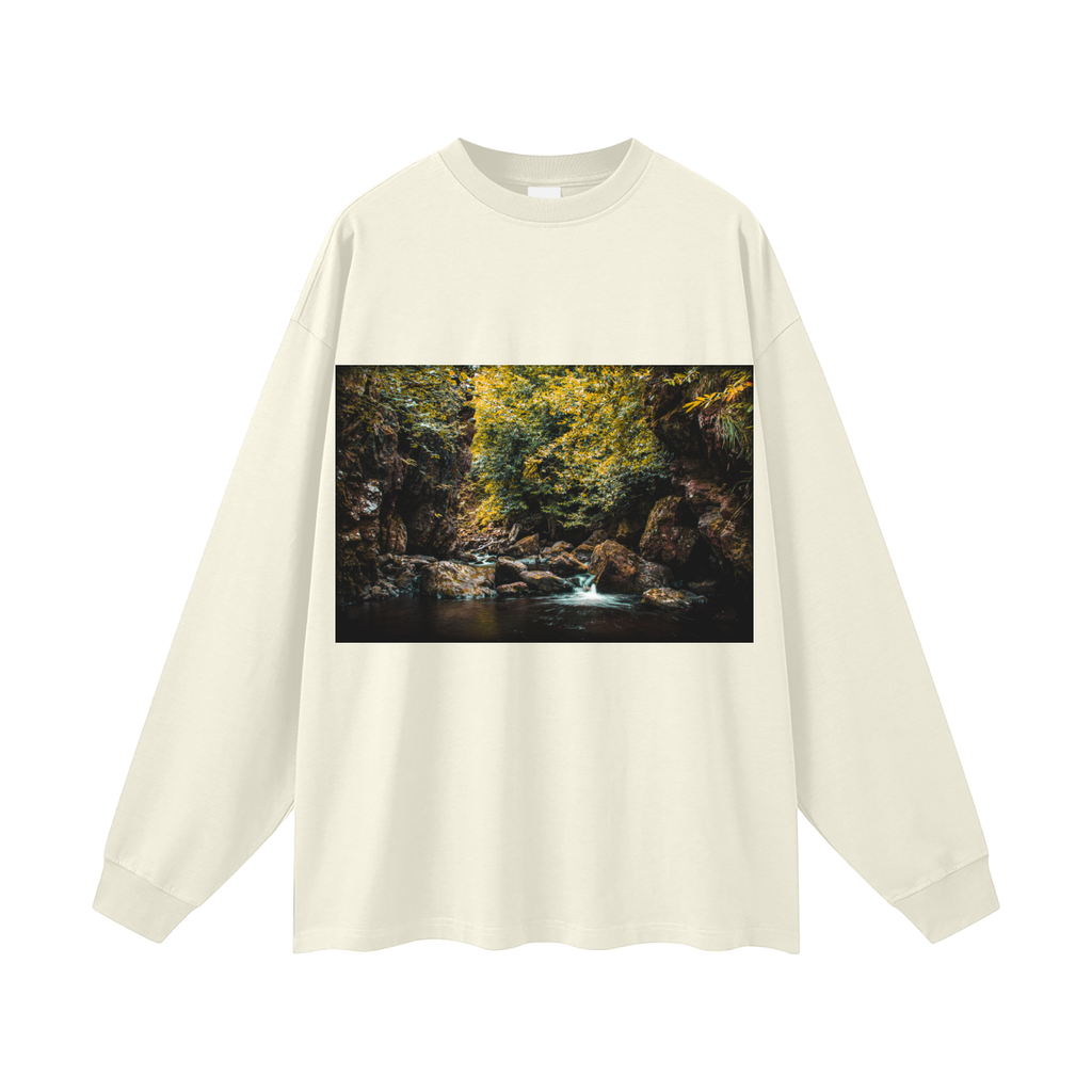 Oversized Unisex Long Sleeve T-Shirt