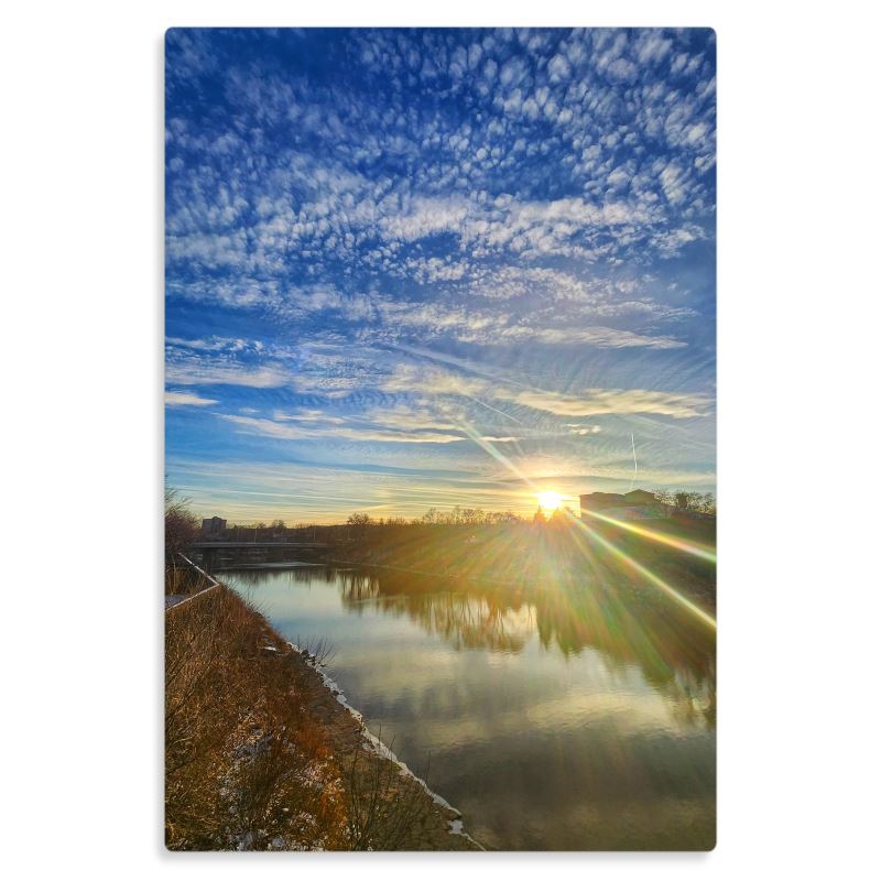River Rays - Metal Prints
