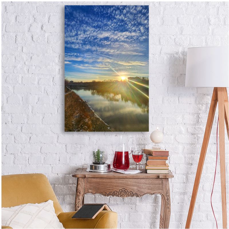 River Rays - Metal Prints