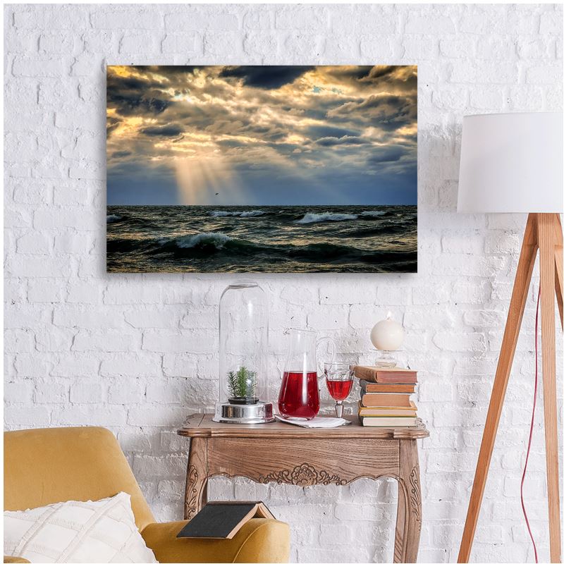 Divine Rays - Metal Prints