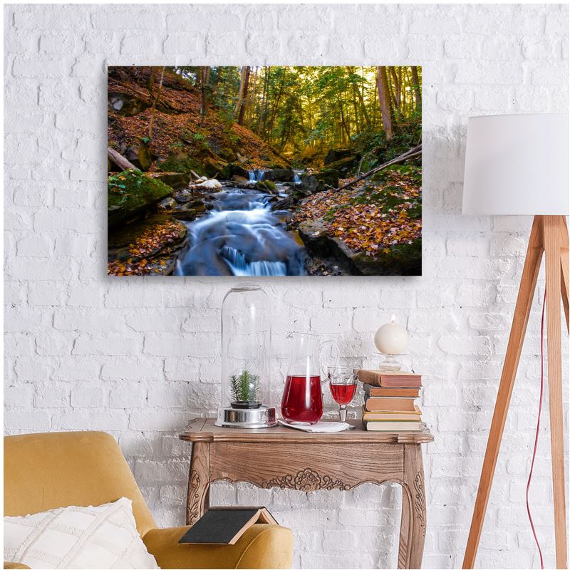 Autumn Stillness - Metal Prints