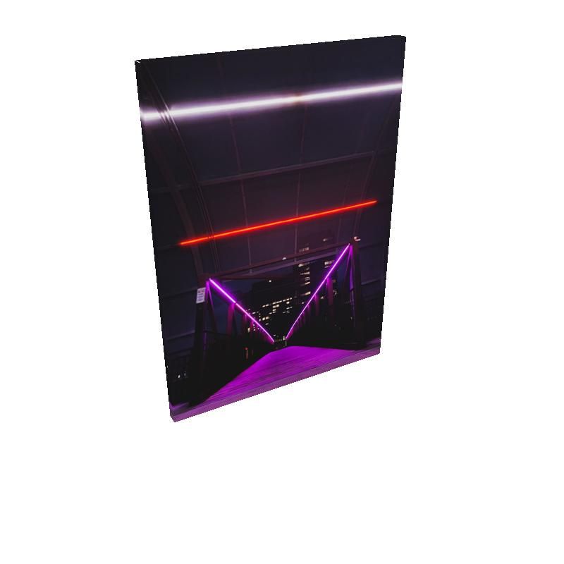 Synth Cross - Canvas