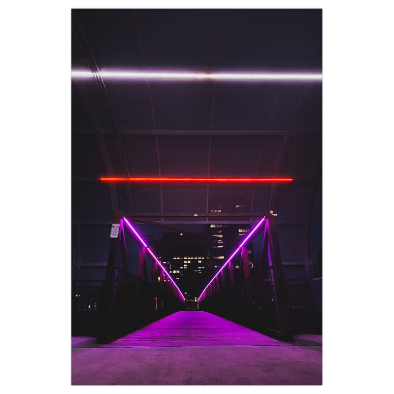 Synth Cross - Poster Print