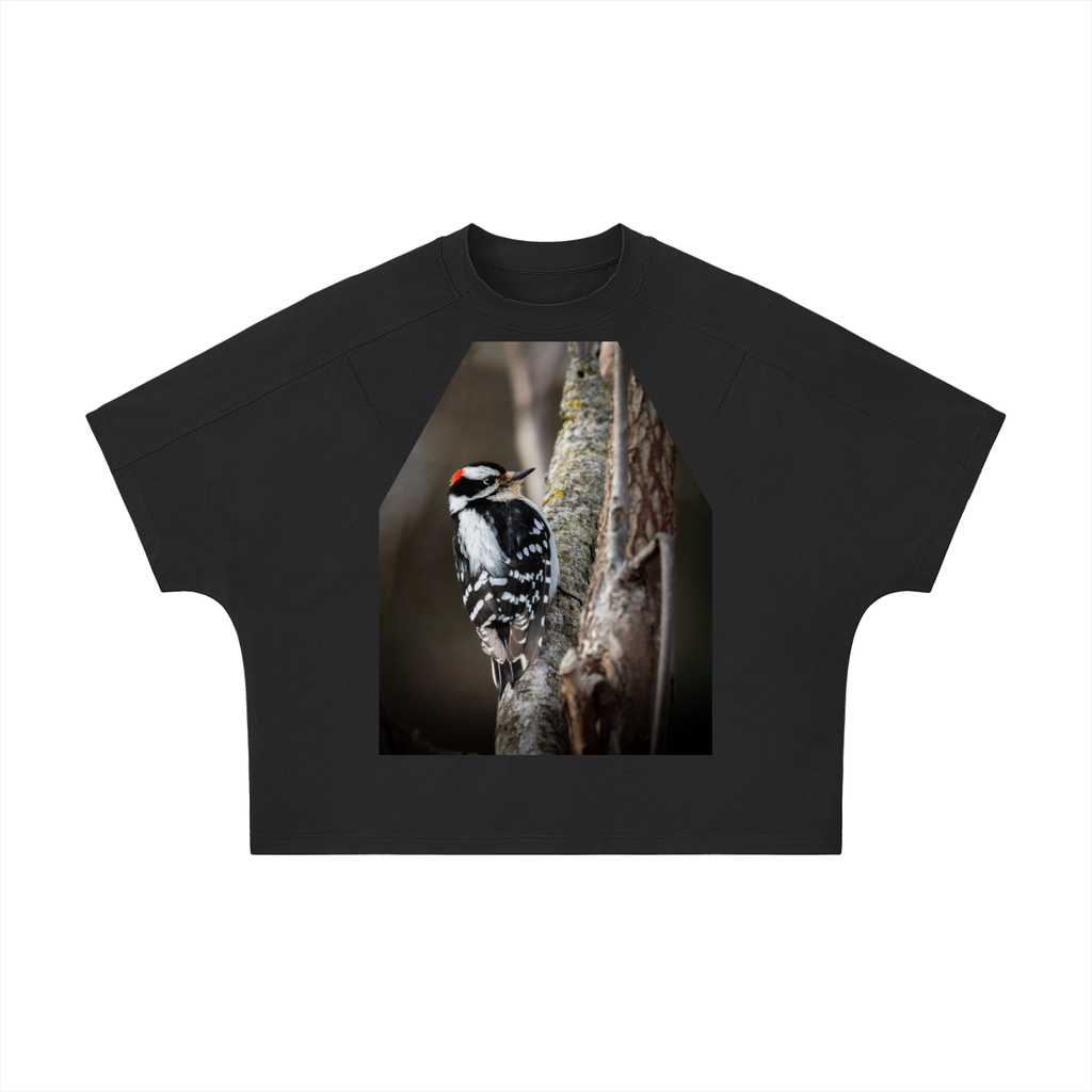Unisex Boxy Tonal Paneling T-Shirt