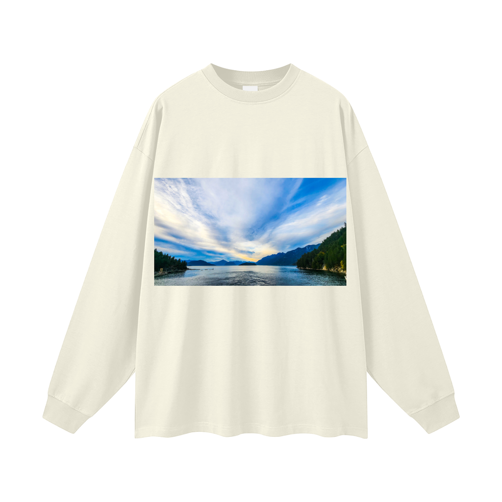Oversized Unisex Long Sleeve T-Shirt