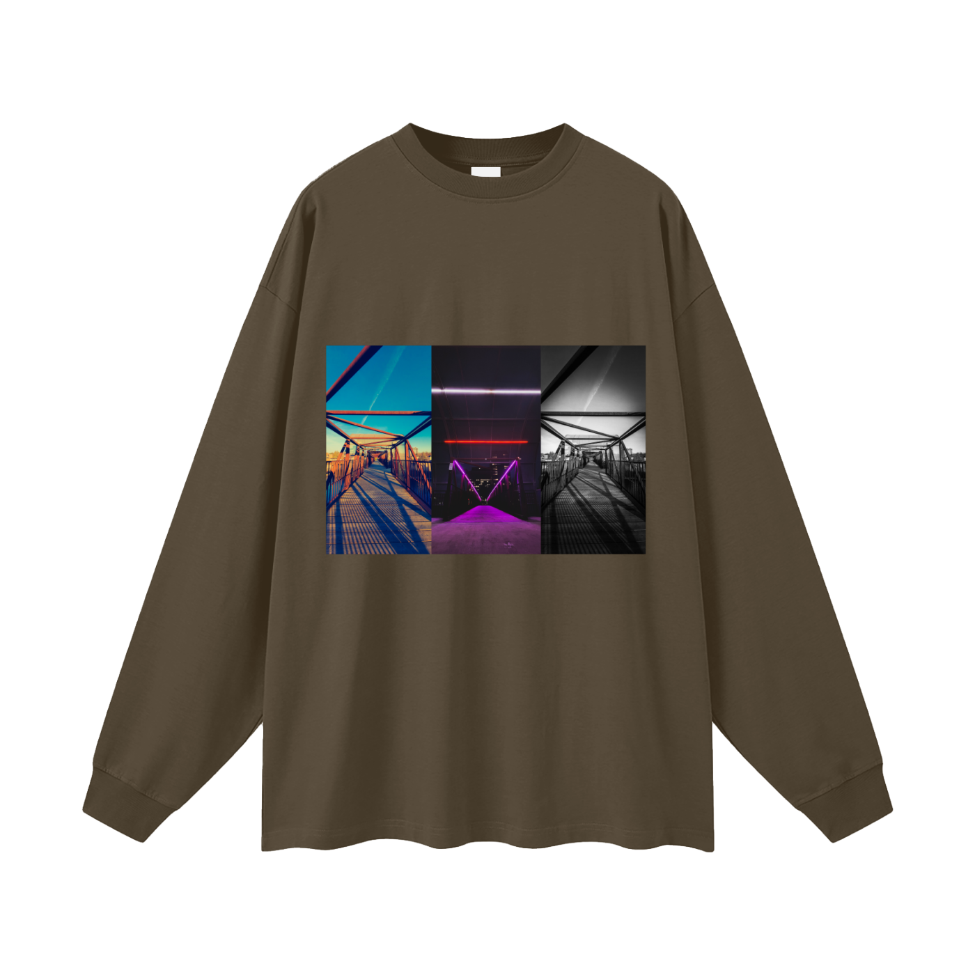 Oversized Unisex Long Sleeve T-Shirt