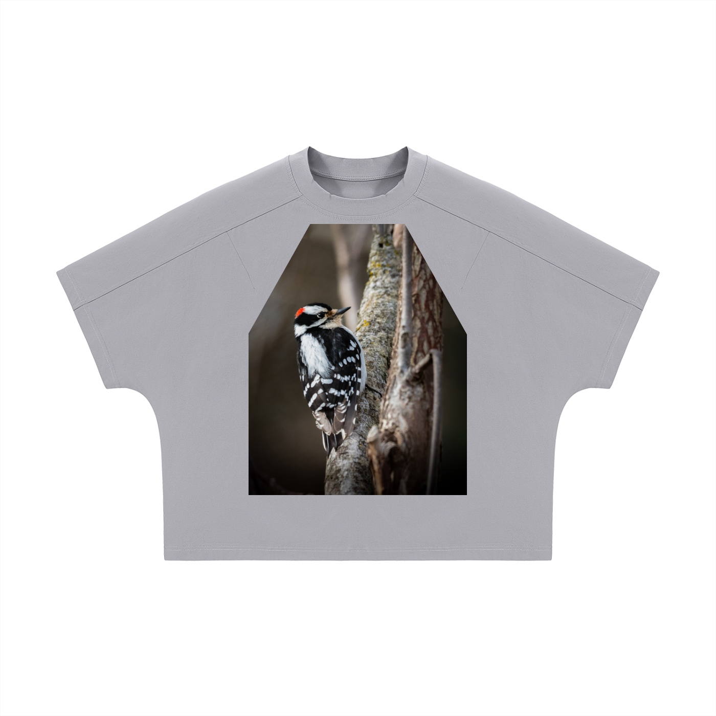 Unisex Boxy Tonal Paneling T-Shirt