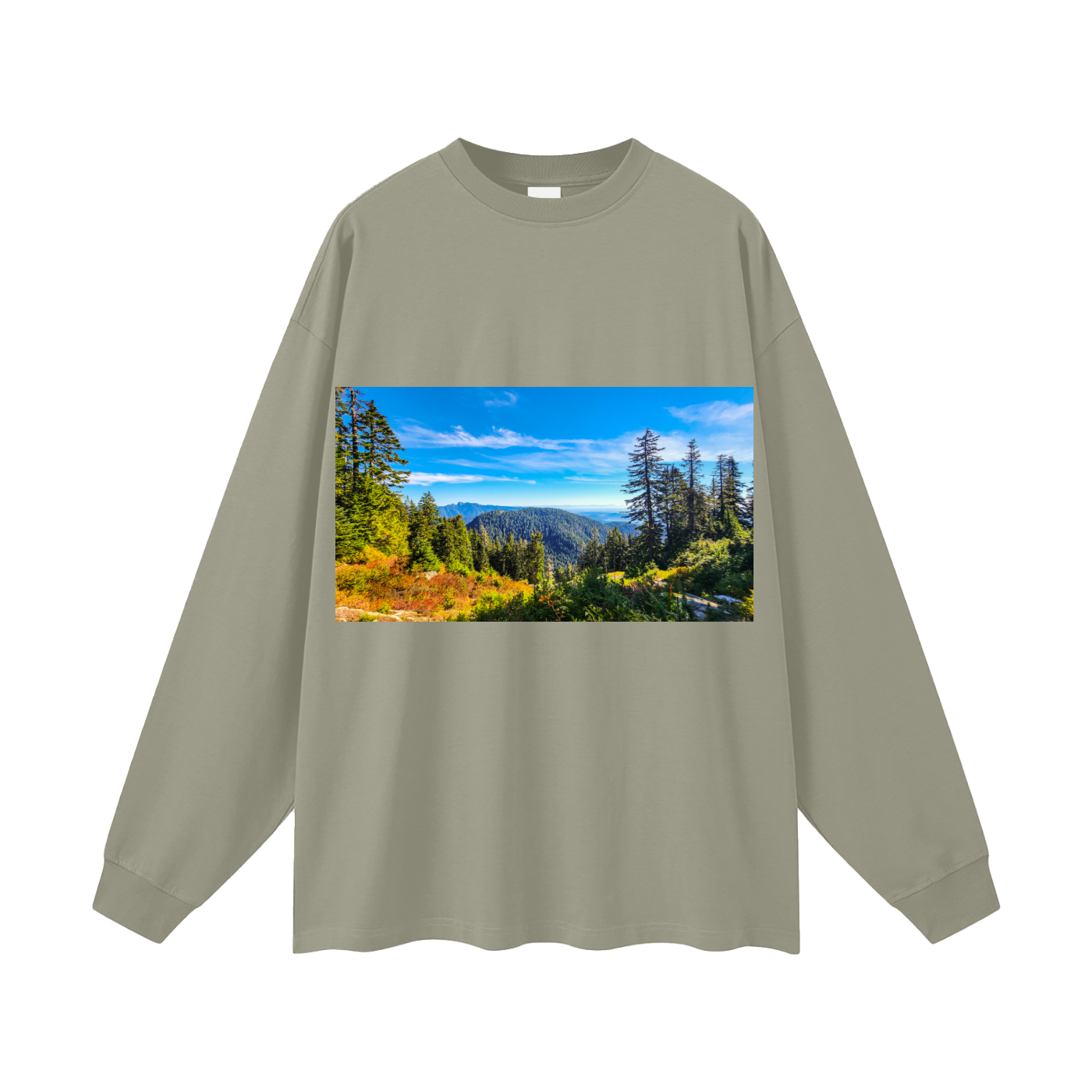 Oversized Unisex Long Sleeve T-Shirt