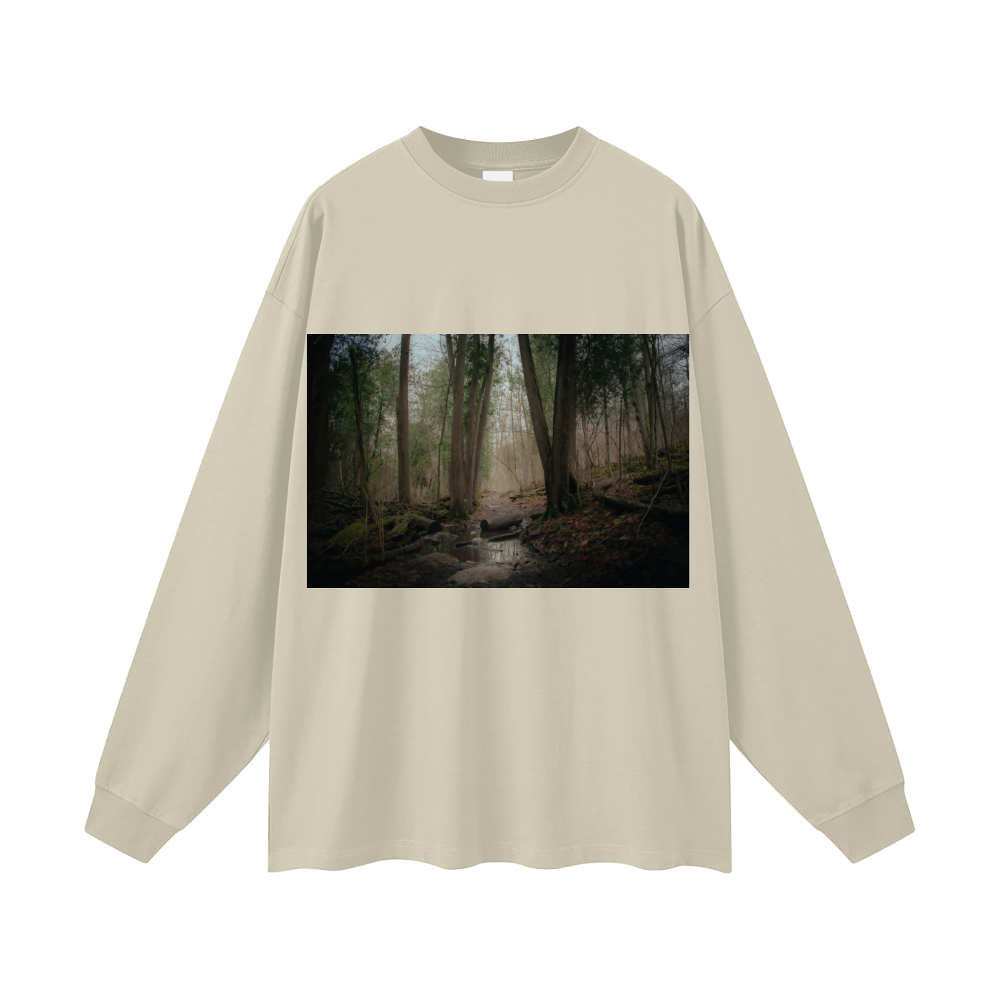 Oversized Unisex Long Sleeve T-Shirt