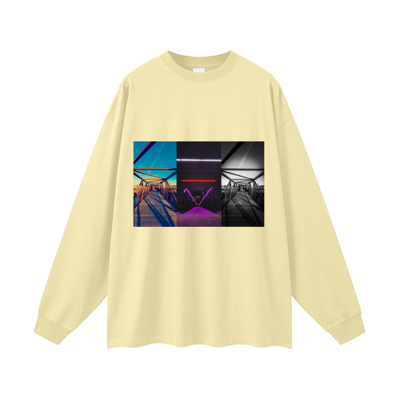 Oversized Unisex Long Sleeve T-Shirt