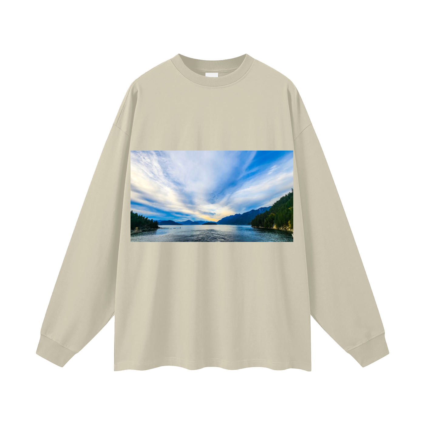 Oversized Unisex Long Sleeve T-Shirt