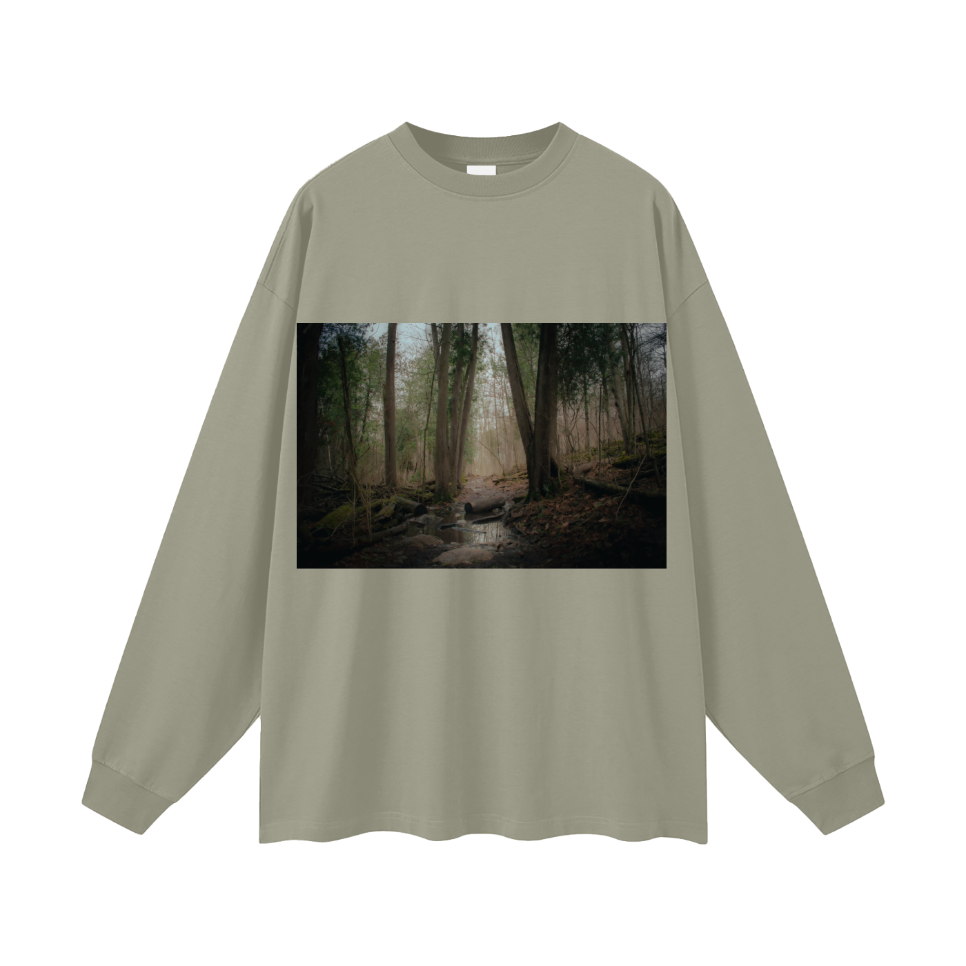 Oversized Unisex Long Sleeve T-Shirt