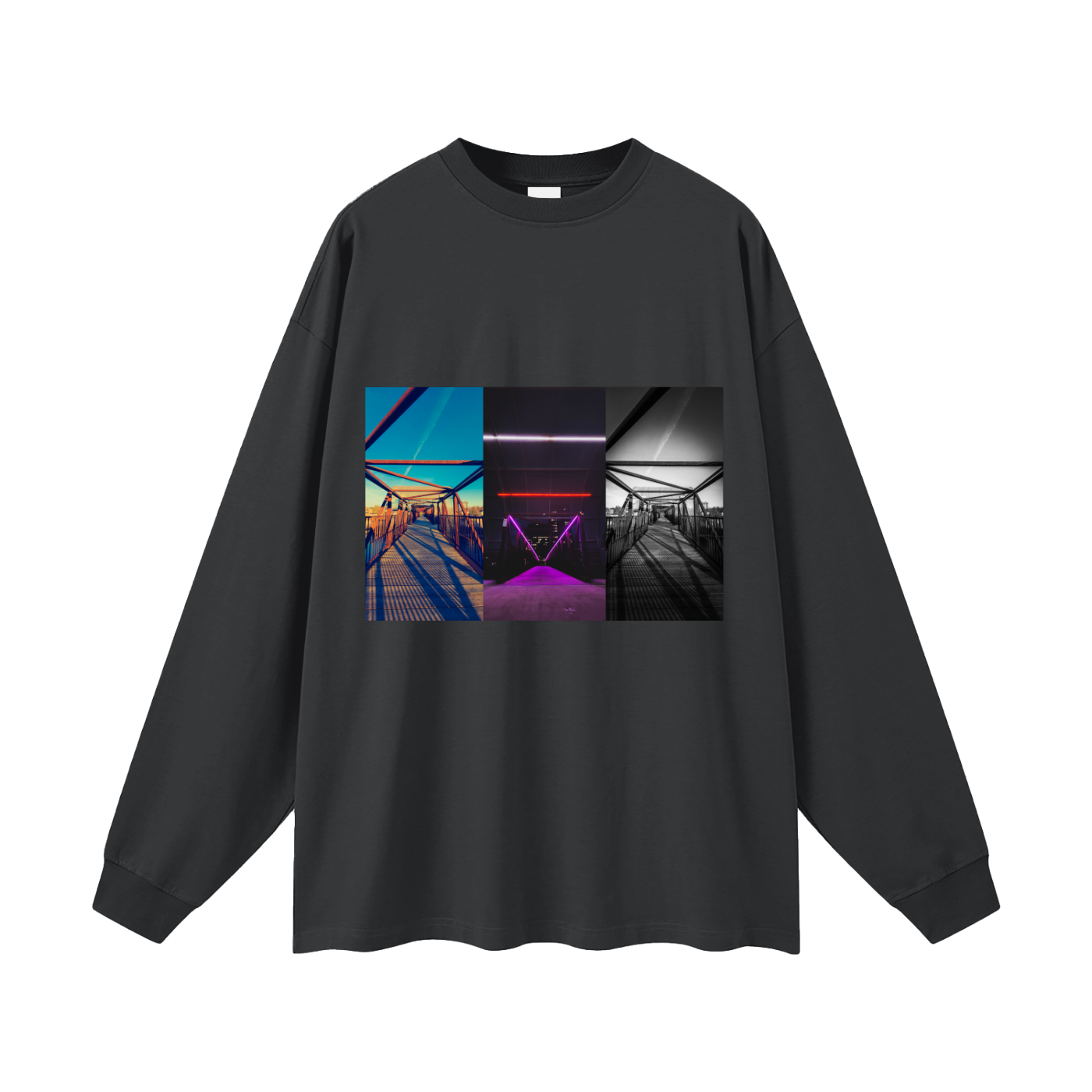 Oversized Unisex Long Sleeve T-Shirt