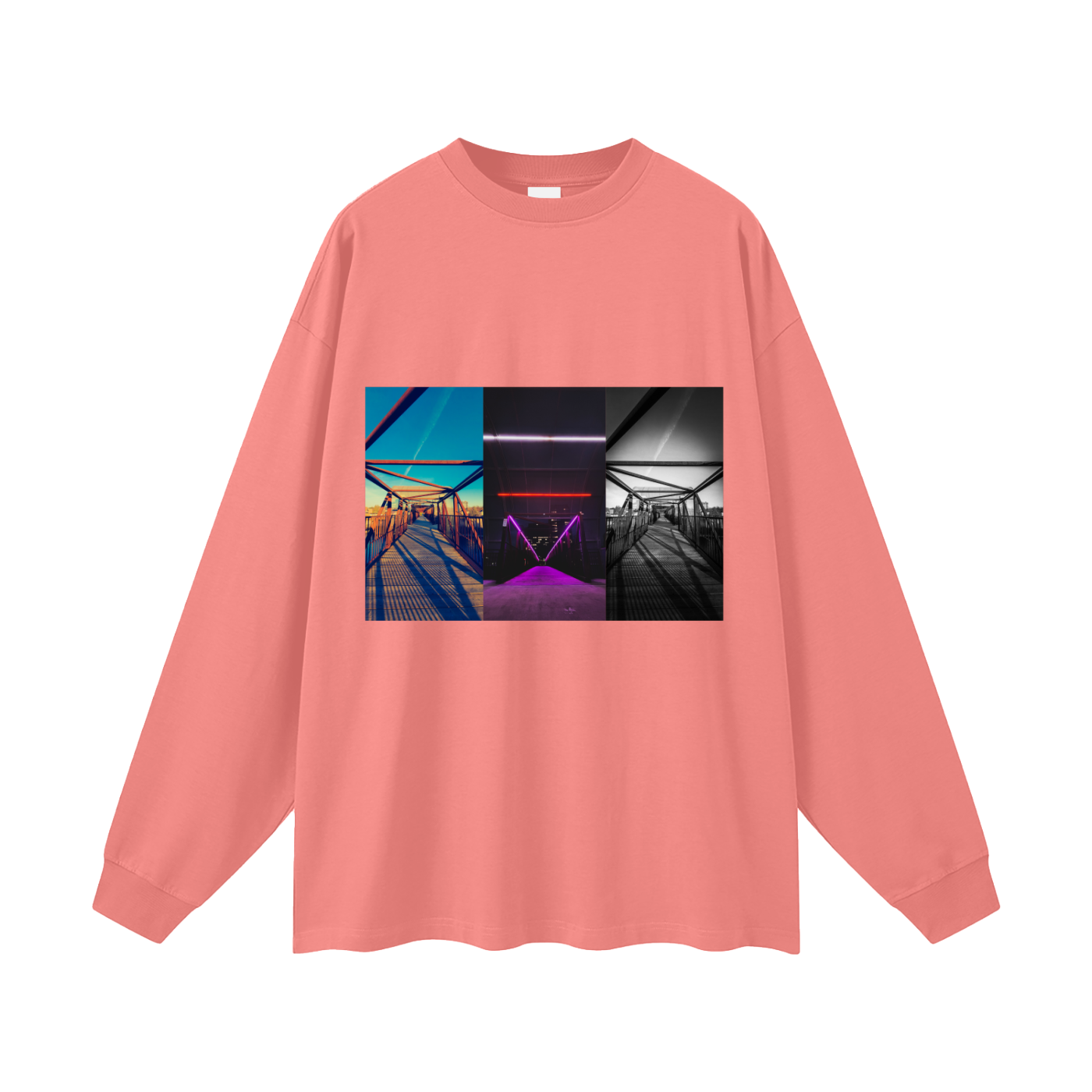 Oversized Unisex Long Sleeve T-Shirt