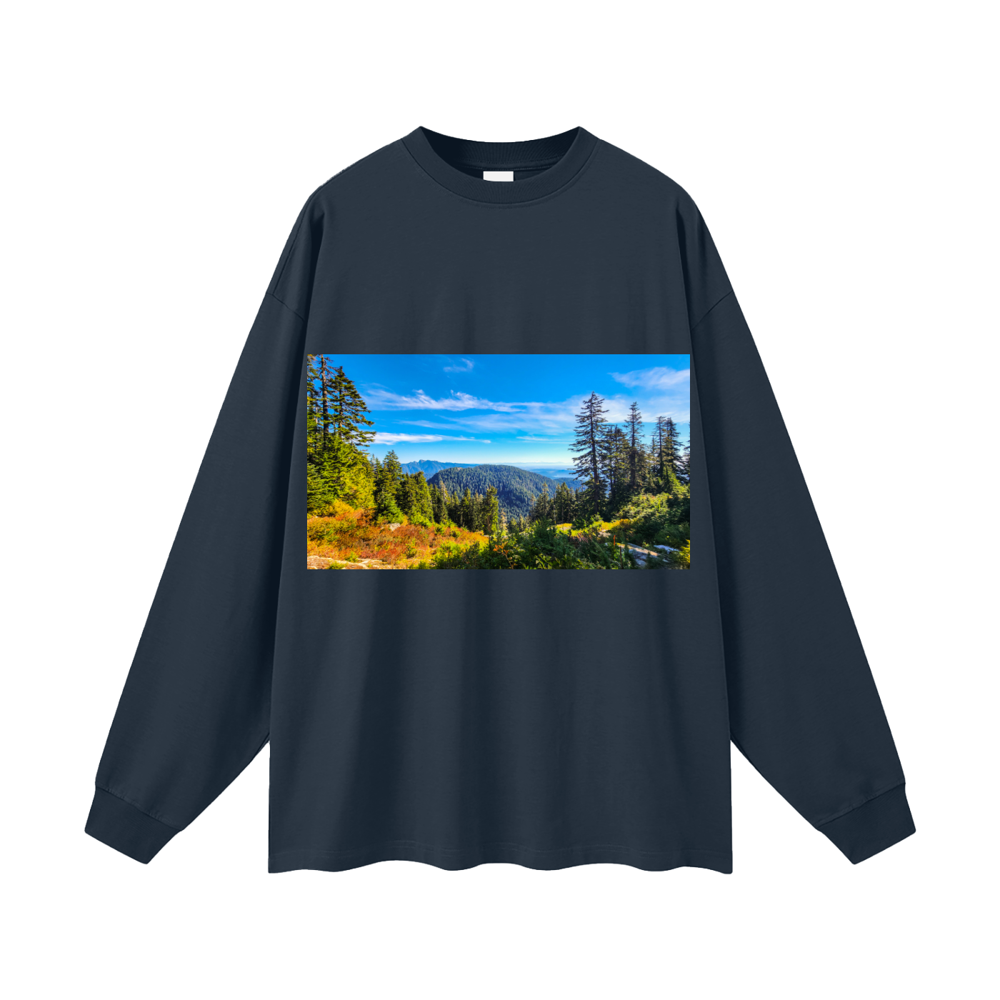 Oversized Unisex Long Sleeve T-Shirt