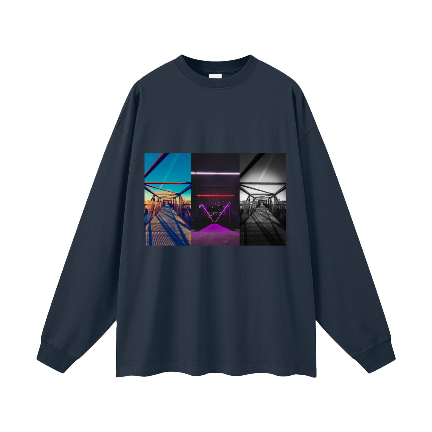 Oversized Unisex Long Sleeve T-Shirt