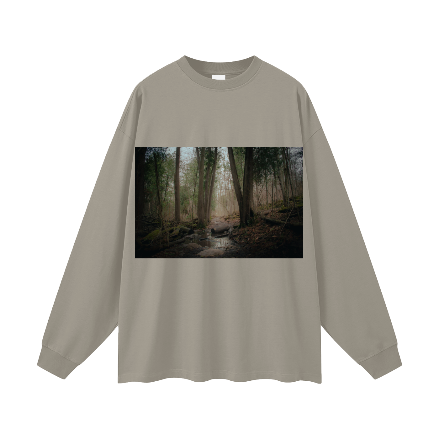 Oversized Unisex Long Sleeve T-Shirt