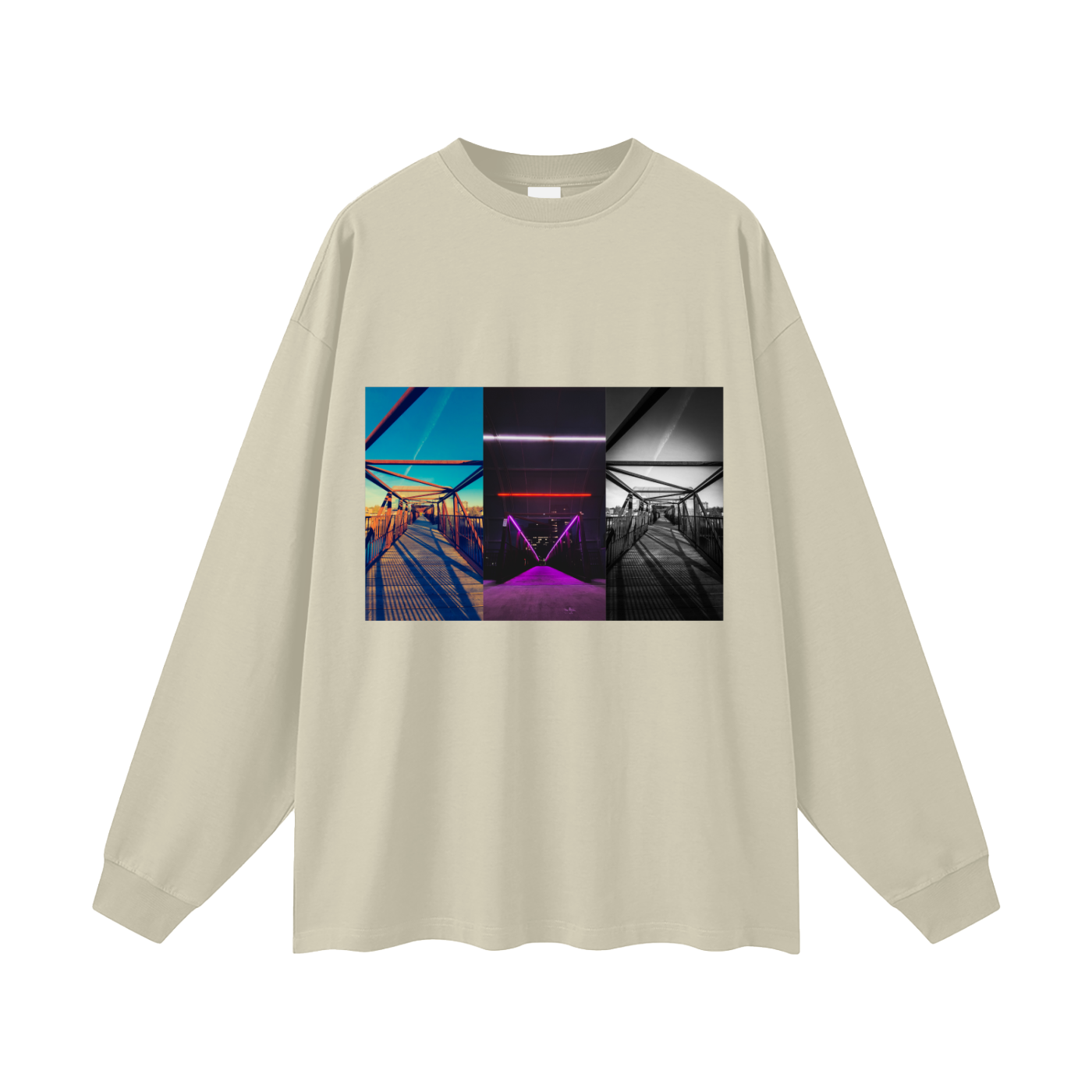 Oversized Unisex Long Sleeve T-Shirt
