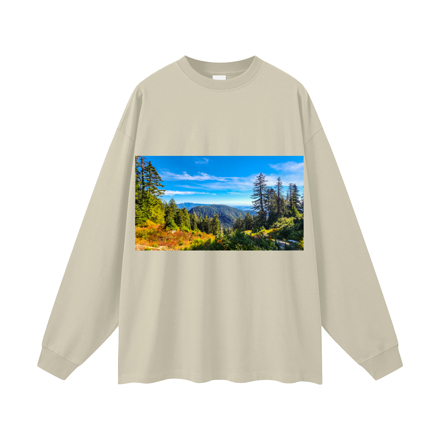 Oversized Unisex Long Sleeve T-Shirt