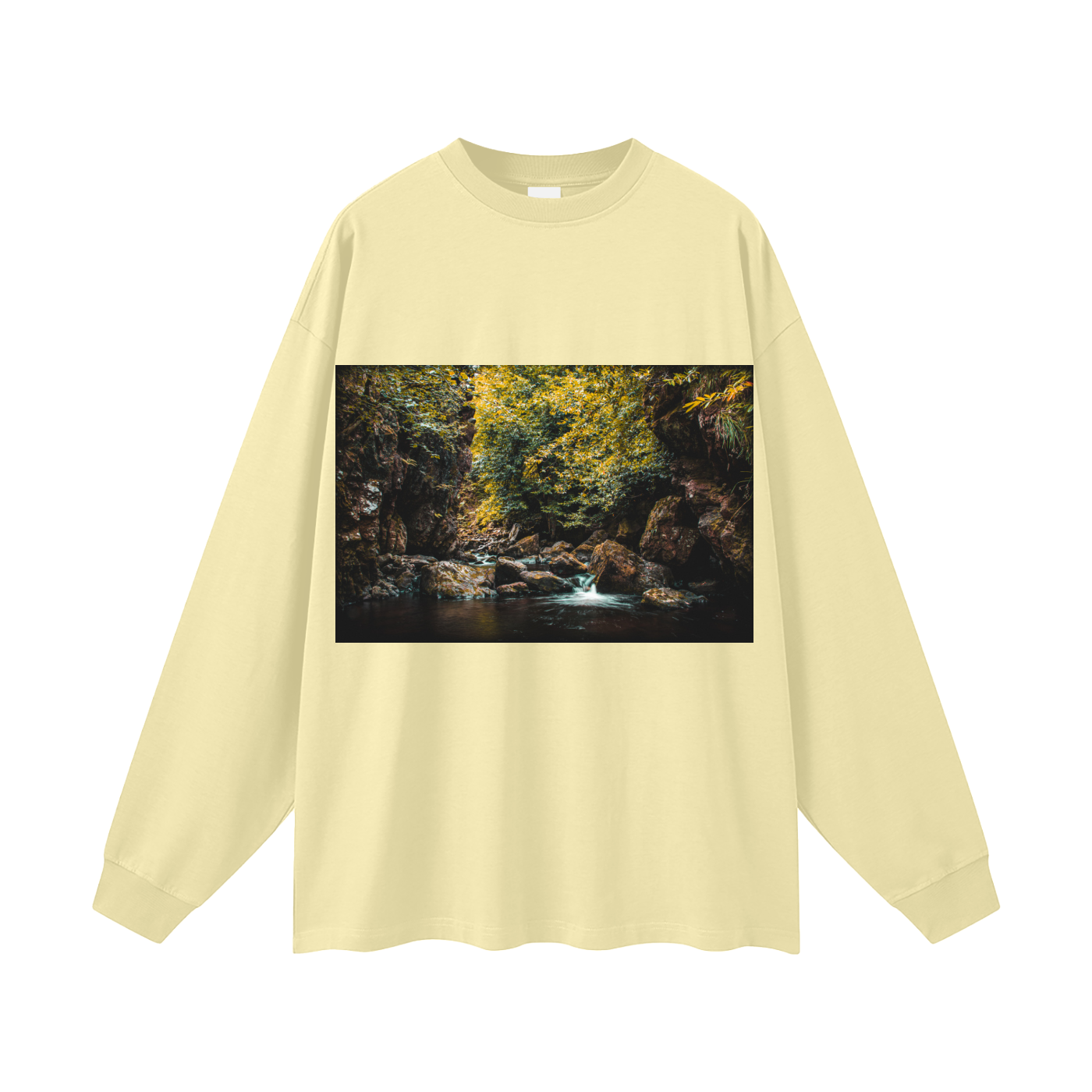 Oversized Unisex Long Sleeve T-Shirt
