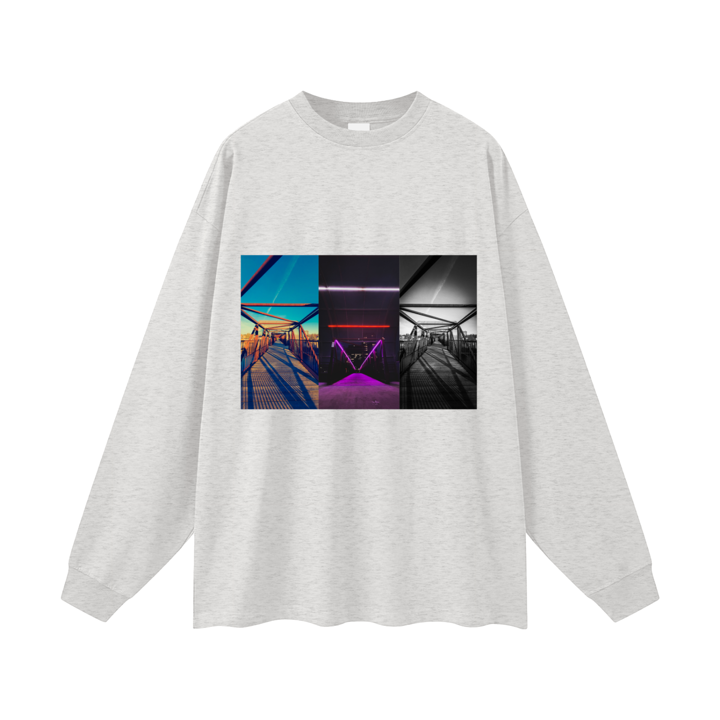 Oversized Unisex Long Sleeve T-Shirt