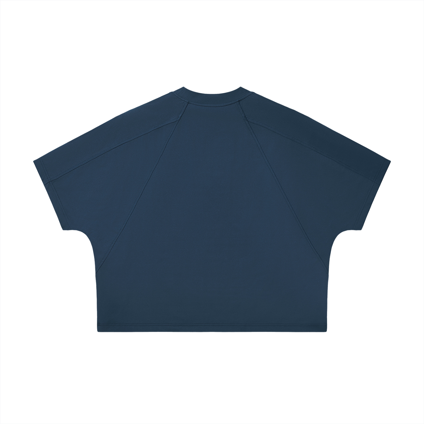 Unisex Boxy Tonal Paneling T-Shirt