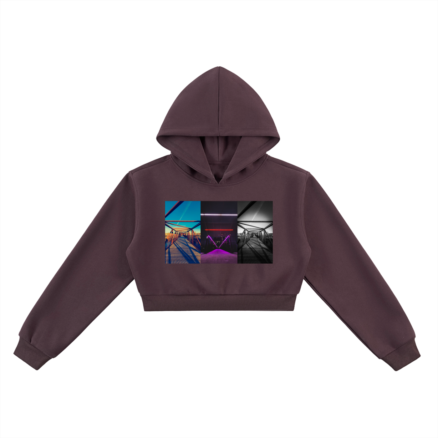 Essential Cropped Hoodie