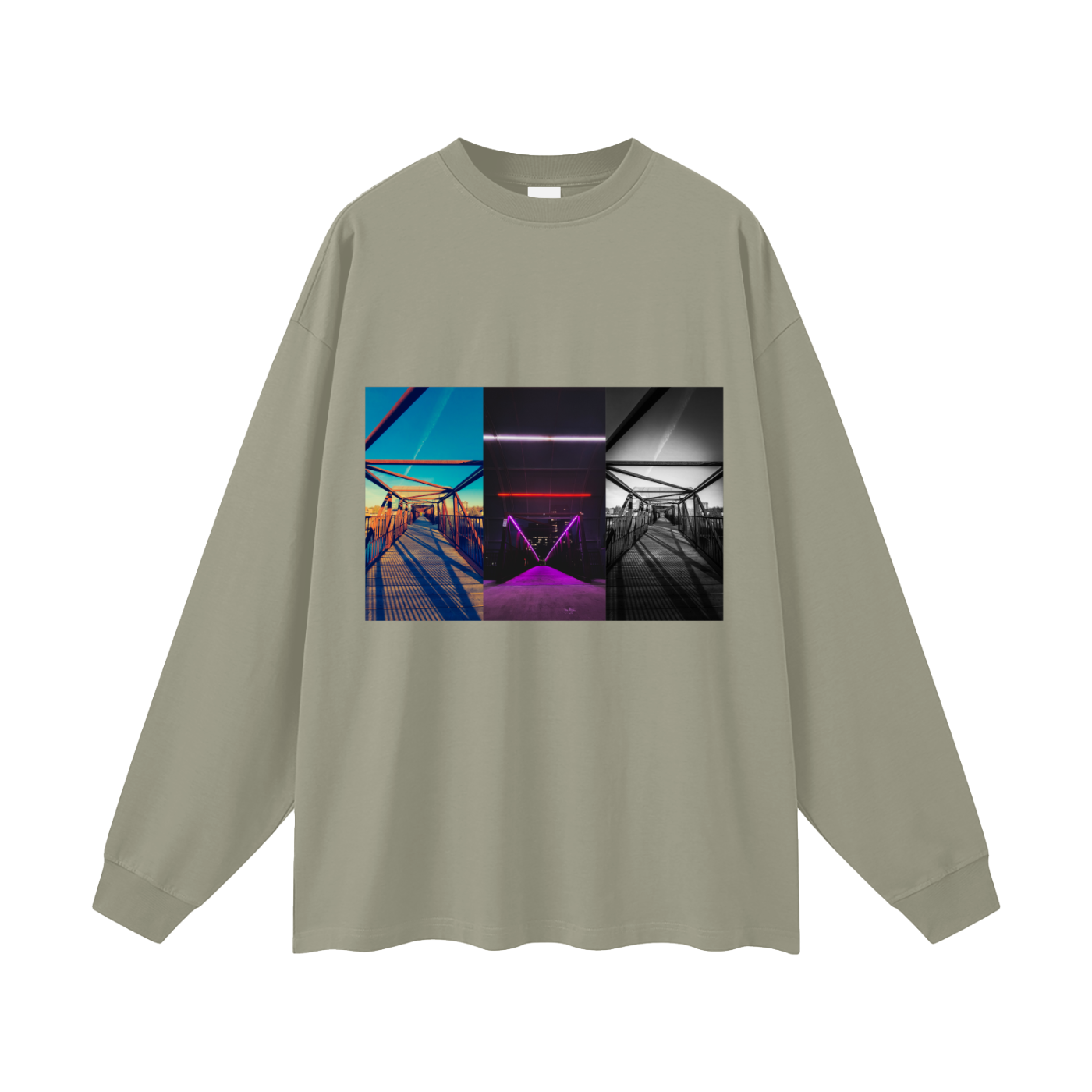 Oversized Unisex Long Sleeve T-Shirt