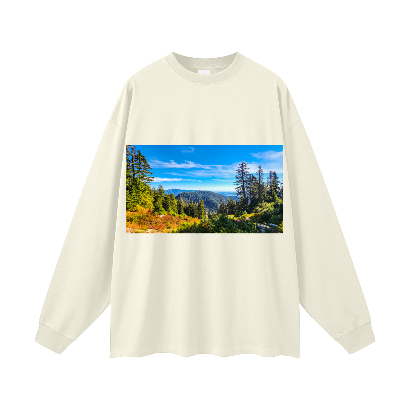 Oversized Unisex Long Sleeve T-Shirt