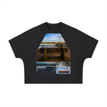 Unisex Boxy Tonal Paneling T-Shirt