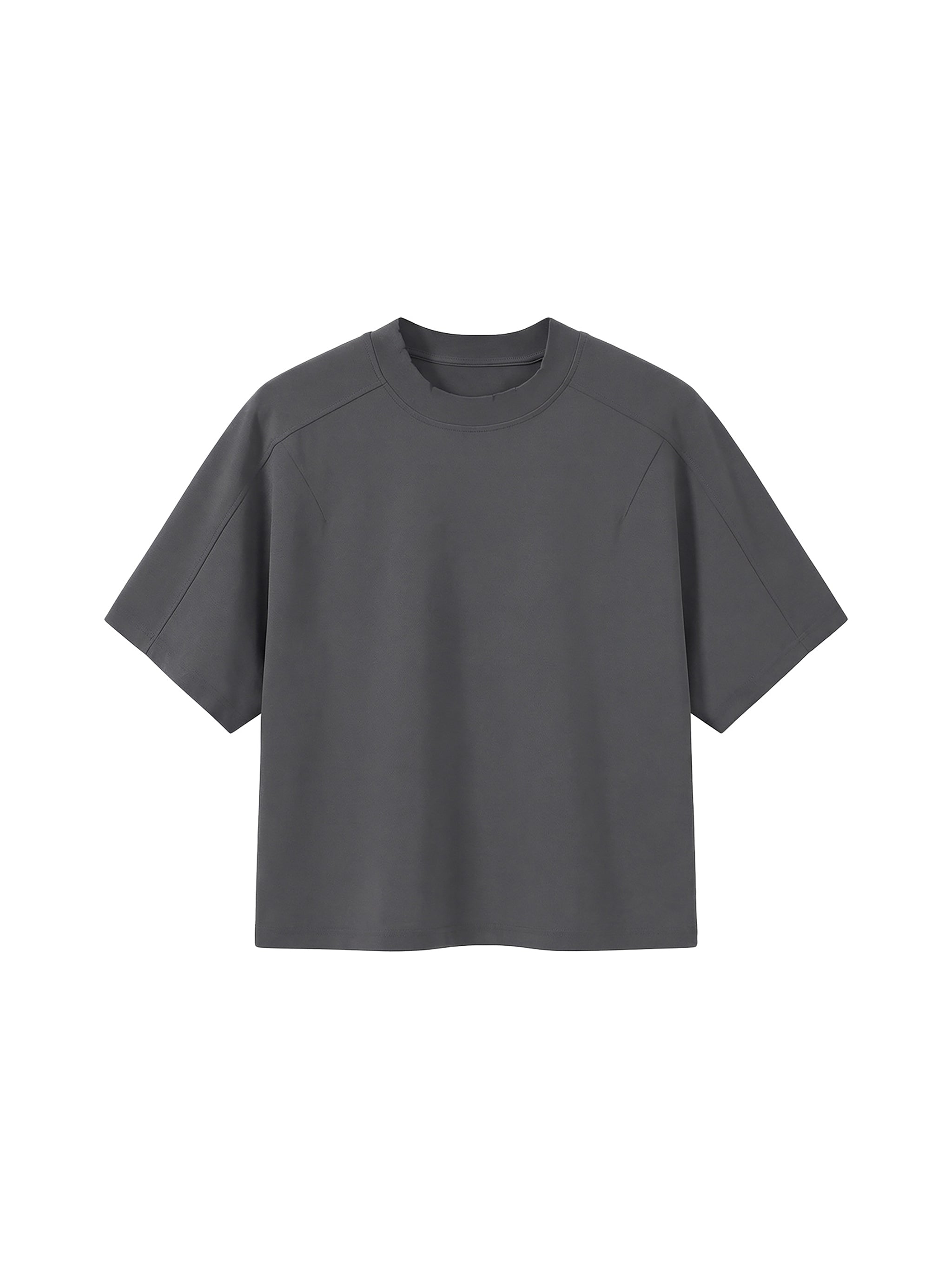 Unisex Boxy Tonal Paneling T-Shirt